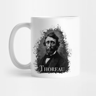 Thoreau (Monochrome light) Mug